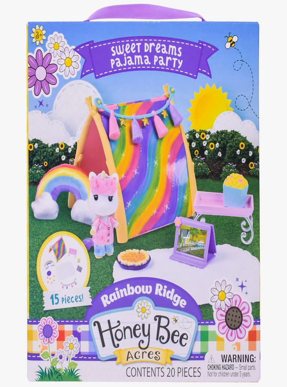 Honey Bee Acres Rainbow Ridge Sweet Dreams Pajama Party Set