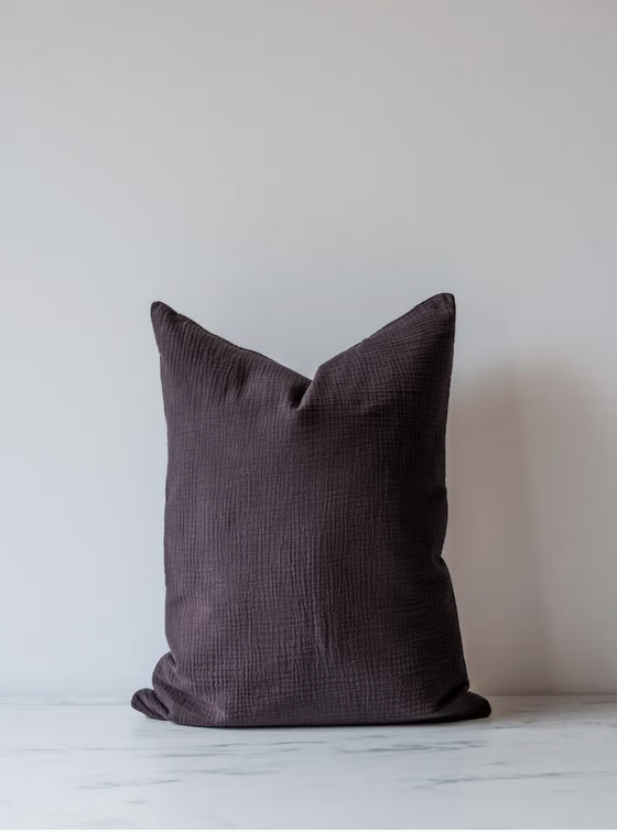 ISLA Pillow Cover | 100% Linen | 24" x 24"