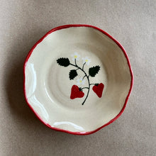  Strawberry Flowers Appetizer/Side Plate