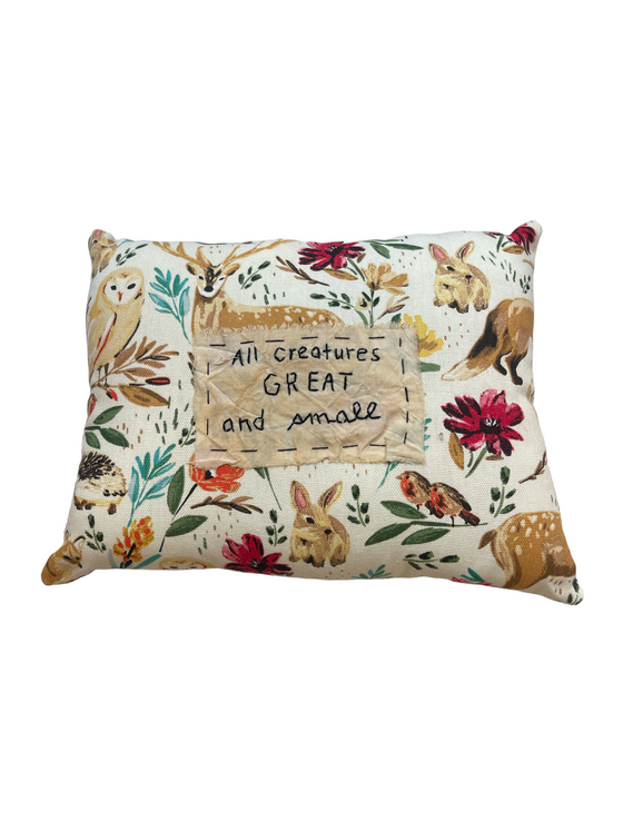 All Creatures Pillow