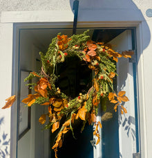  Handmade Fall Wreath 16"