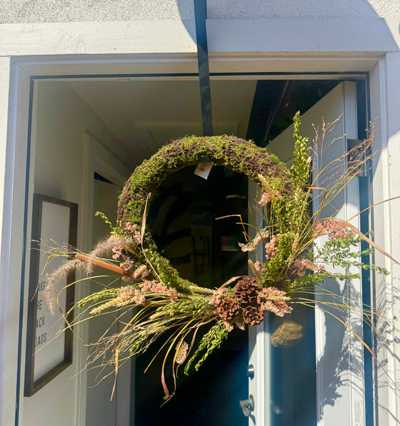 Handmade Fall Wreath 16"