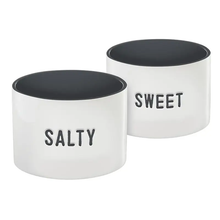  Face To Face Ceramic Bowls - Sweet & Salty - Set of 2