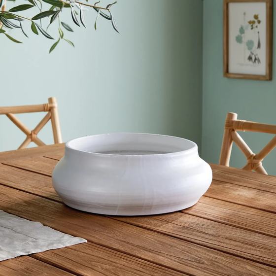 Mirela Decorative Bowl - White