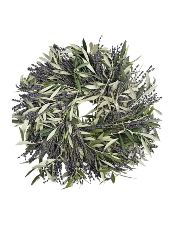 Olive & Lavender 30" Wreath