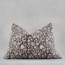  Bunmi - Indian Hand Block Linen Lumbar Pillow Cover