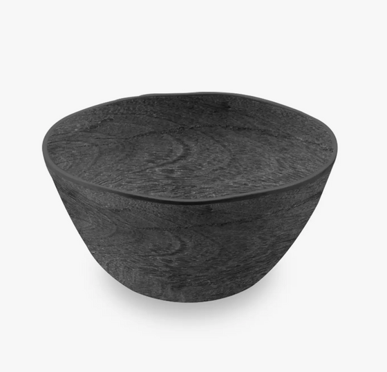 Blackened Wood Cereal Bowl, 6" / 13.5 oz.