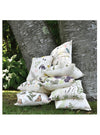 Fronds Pillow with Faux Down Insert