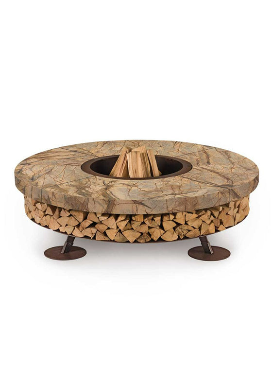 Ercole Marble Fire Pit