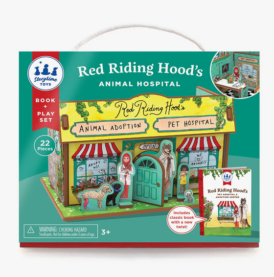 Red Riding Hood's Animal Hospital Book and Play Set