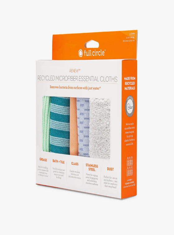 Renew Recycled Essential Microfiber Cloths