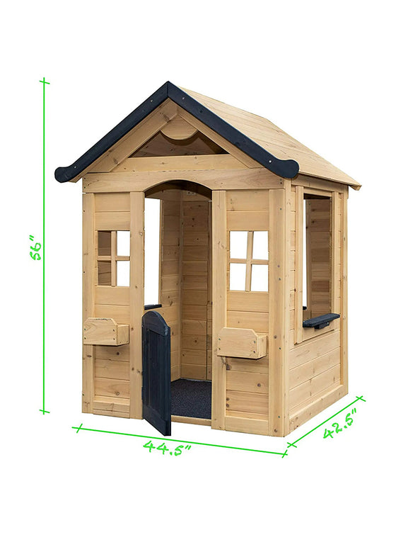 All Natural and Solid Wood Playhouse